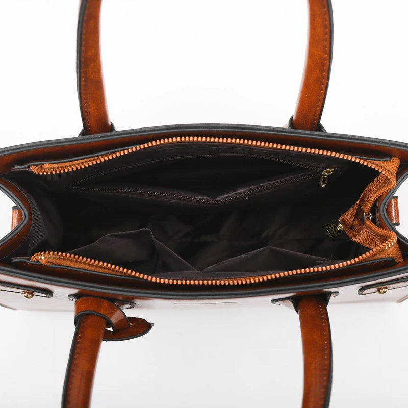 Luxury Handbags, High-quality Soft Leather.