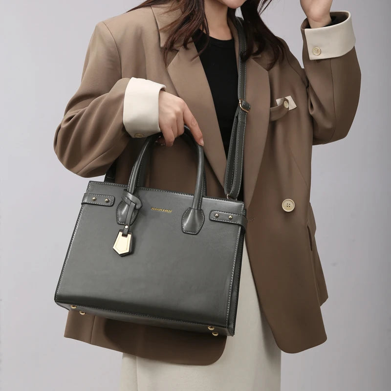 Luxury Handbags, High-quality Soft Leather.