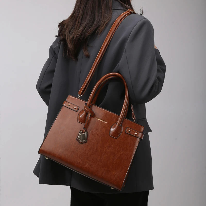 Luxury Handbags, High-quality Soft Leather.