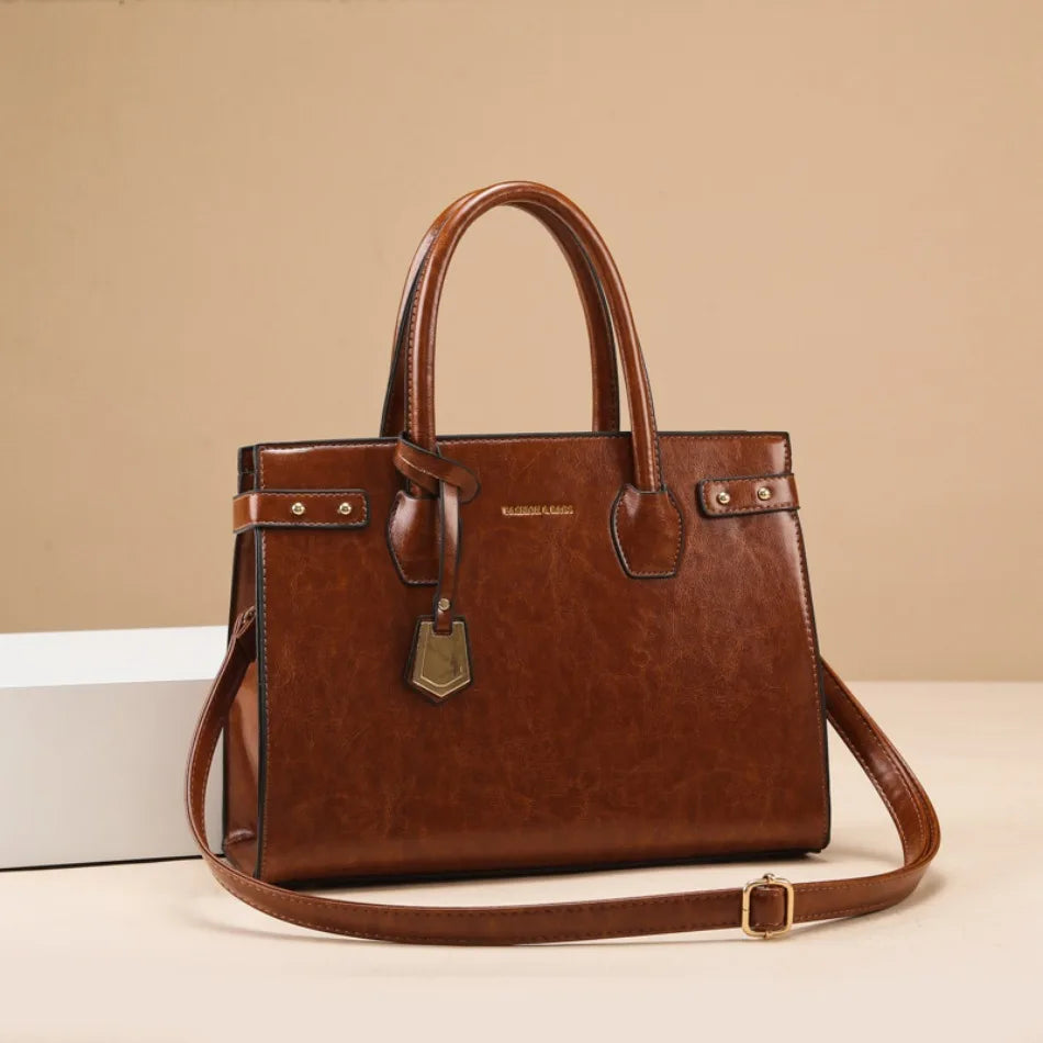 Luxury Handbags, High-quality Soft Leather.