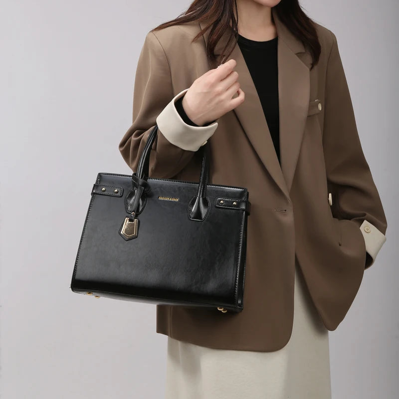 Luxury Handbags, High-quality Soft Leather.